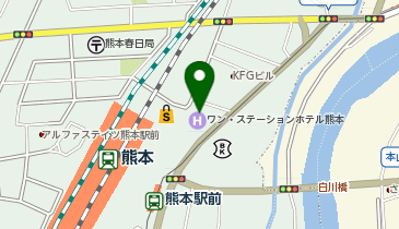 ワタベウェディング 熊本ラウンジ(オンライン相談専門店)の地図画像