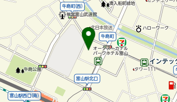 ワタベウェディング 富山ラウンジ(オンライン相談専門店)の地図画像