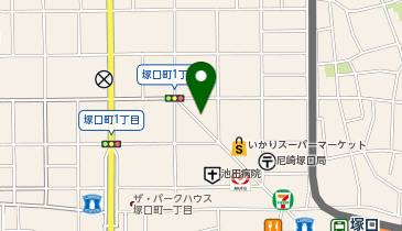 zen place pilates 塚口スタジオの地図画像