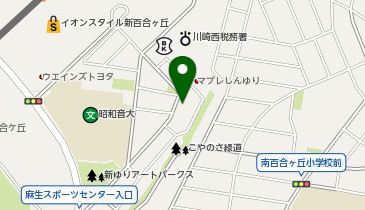 zen place pilates 新百合ヶ丘スタジオの地図画像