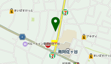 zen place pilates 阿佐ヶ谷の地図画像