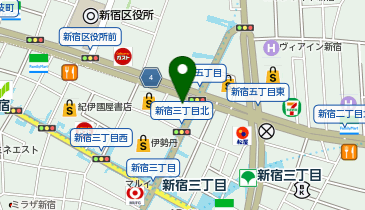 アクセア 新宿三丁目店の地図画像
