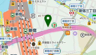 アクセア 新宿東南口店の地図画像