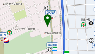 アクセア 靭公園店の地図画像