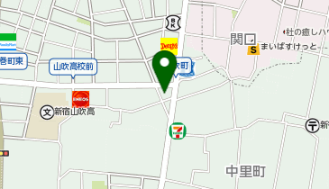 アクセア 早稲田店の地図画像