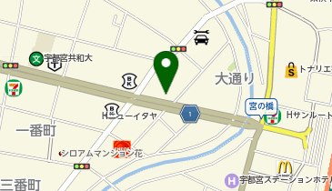 アクセア 宇都宮駅前店の地図画像