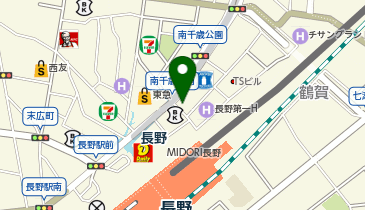 アクセア 長野駅前店の地図画像
