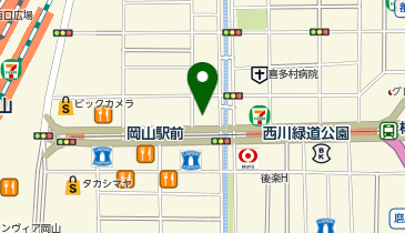 アクセア 岡山駅前店の地図画像