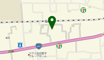 サンリツ楽器 愛子幼稚園(教室会場)の地図画像