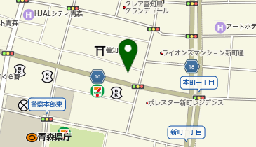 RINX 青森駅前店の地図画像