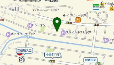 RINX 茨城水戸店の地図画像