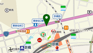 RINX メンズ脱毛・ヒゲ脱毛 大阪京橋店の地図画像
