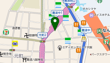 RINX 大阪難波店の地図画像