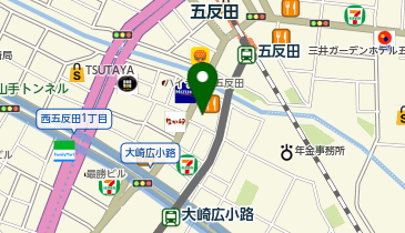 RINX メンズ脱毛 品川五反田店の地図画像