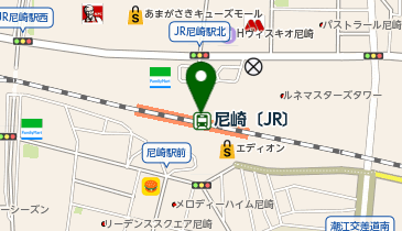 Manneken JR尼崎駅店の地図画像