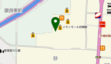 Manneken ベルギーワッフル イオンモール四條畷店の地図画像