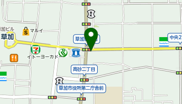 iPhone診療所草加店の地図画像