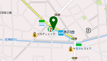 スマートフィット100 氷川台店の地図画像