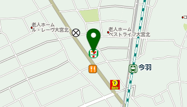 スマートフィット100 今羽店の地図画像