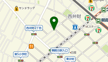 スマートフィット100 朝霞台店の地図画像