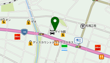 スマートフィット100 光浅江店の地図画像