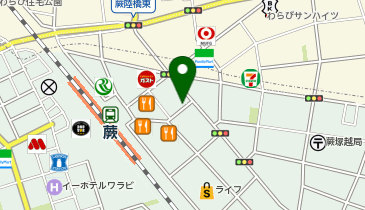 パティスリー・シャルドン 蕨駅前店の地図画像
