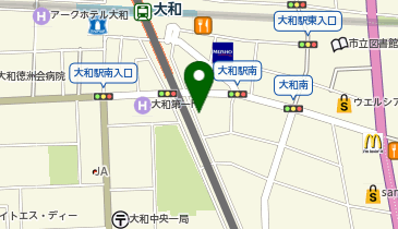 Apple GYM(アップルジム)大和店の地図画像