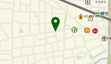 Apple GYM(アップルジム)野方店の地図画像