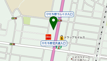 MAQUIA(マキア) ひたち野うしく店の地図画像