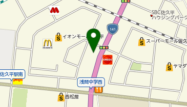 MAQUIA(マキア) 佐久平店の地図画像