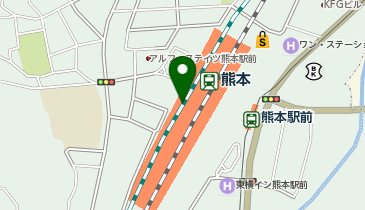 コロッケのころっ家 熊本駅店の地図画像