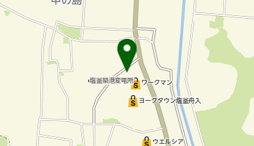 ワールドプラスジム 塩釜店の地図画像