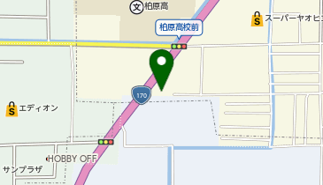 ワールドプラスジム 柏原店の地図画像