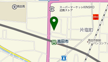 ワールドプラスジム 高田市駅前店の地図画像