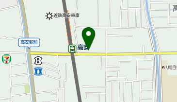 ワールドプラスジム 高安店の地図画像