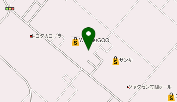 ワールドプラスジム 友部旭町店の地図画像