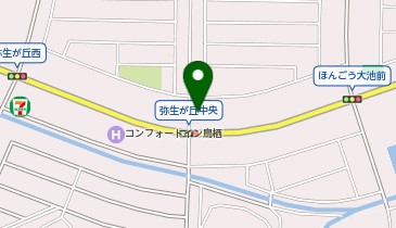 ワールドプラスジム 鳥栖弥生が丘店の地図画像