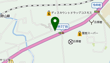 ワールドプラスジム 五條店の地図画像