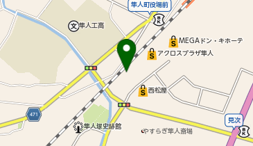 ワールドプラスジム 隼人店の地図画像