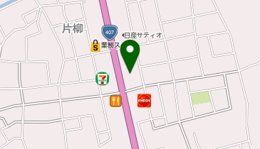 ワールドプラスジム 片柳店の地図画像