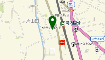 ワールドプラスジム 河内国分駅前店の地図画像