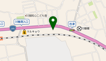 ワールドプラスジム 川棚店の地図画像
