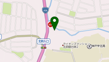 ワールドプラスジム 北鈴蘭台店の地図画像
