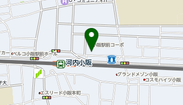 ワールドプラスジム 小阪店の地図画像