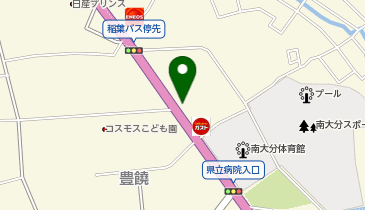 ワールドプラスジム 南大分店の地図画像