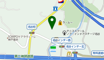 ワールドプラスジム 名谷店の地図画像