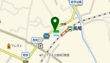 ワールドプラスジム 長尾駅前店の地図画像