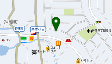 ワールドプラスジム 押熊店の地図画像