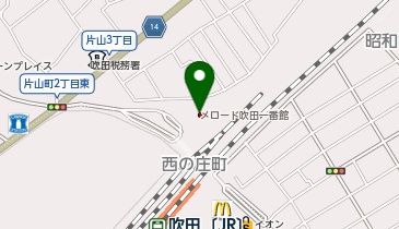 キコーナ JR吹田駅前店の地図画像