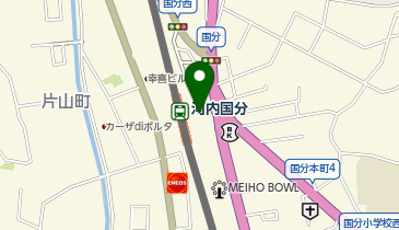 じゃんぼ総本店 ライフ国分店の地図画像
